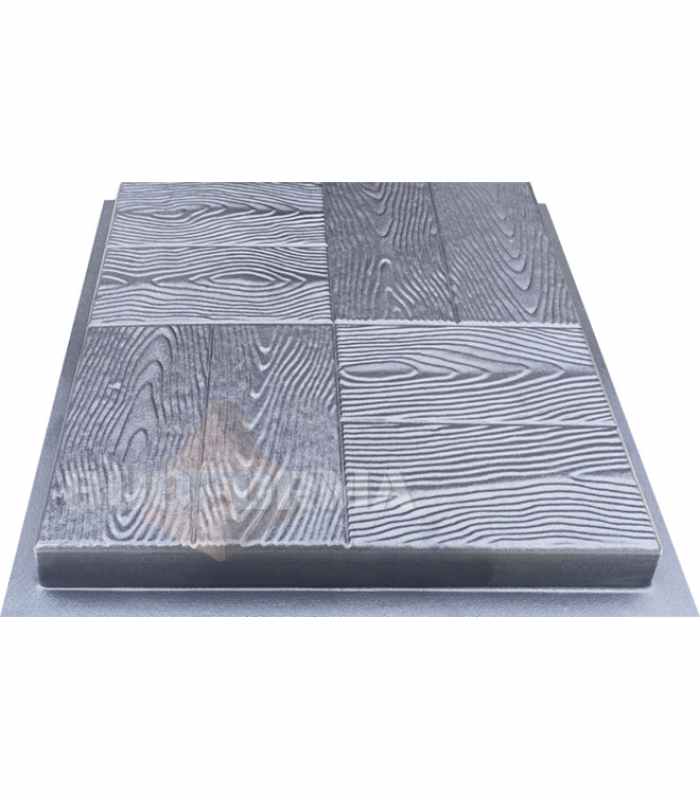Form for paving slab "Parquet" №7 Size 300х300х30 mm