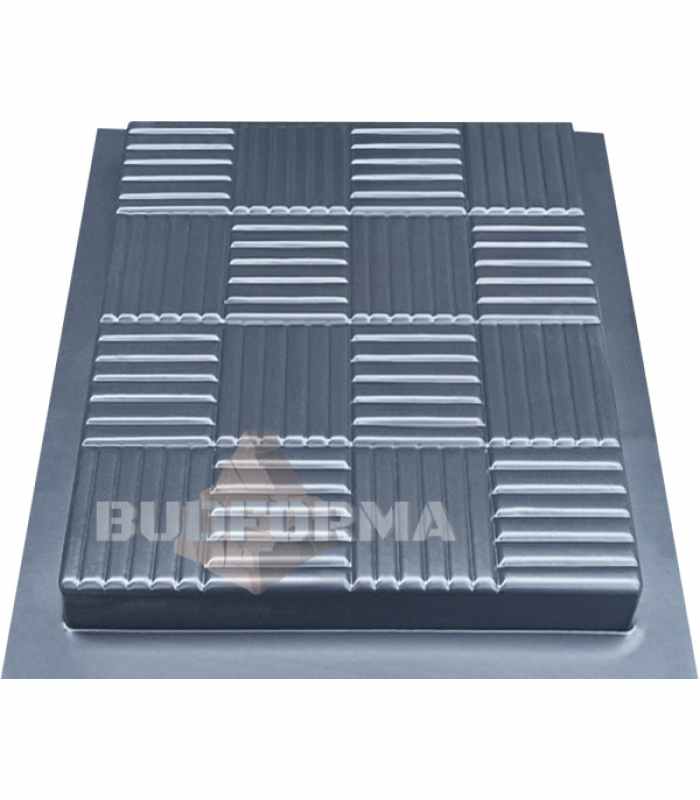 Form for paving slab "Chocolate" №2 Size 300х300х30 mm